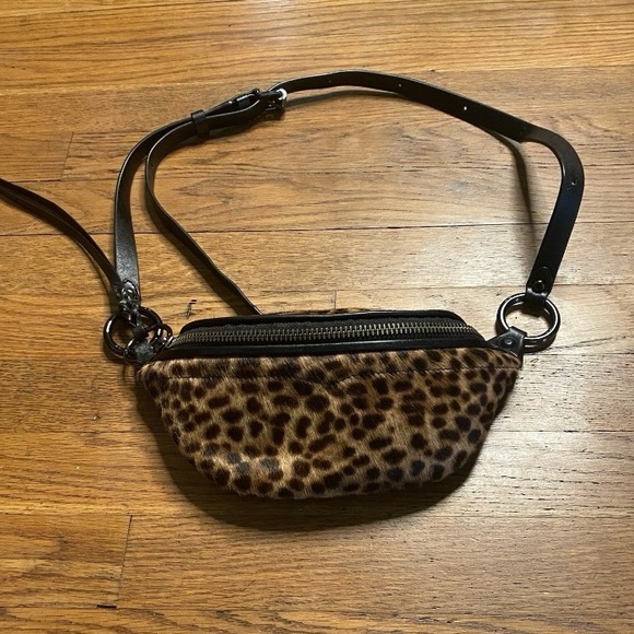 Rebecca Minkoff Bree Belt Bag – Leopard Haircalf - Picture 10 of 12